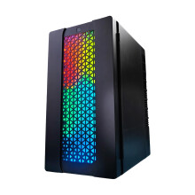 Gaming Mini Fridge 10L With Remote Controlled LED Lights - Small Fridges For Bedrooms With Thermoelectric Cooling Removable Shelf Quiet Operation Eco