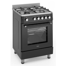Ferre F6IP40GF-IBL-W 60cm Freestanding Gas Cooker With Wok