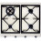 Smeg Gas Hob - Cream 1