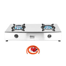 NJ-200SD Indoor Gas Stove - 2 Burner Portable