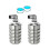 2pcs Fully Automatic Water Level Control Float Valve, Stainless Steel Mini Floating Ball Valve -1/2 2