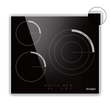 Cooksir Cooker 3 Compartment 60cm, Touch Control, Embedded,