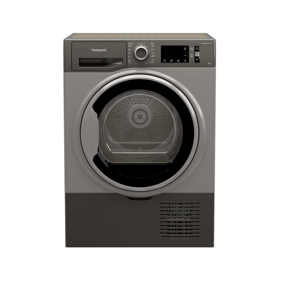 Hotpoint 9Kg Freestanding Condenser Tumble Dryer - Graphite
