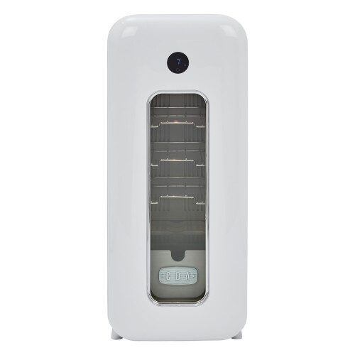 Retro freestanding drinks cooler with built in wireless phone charger