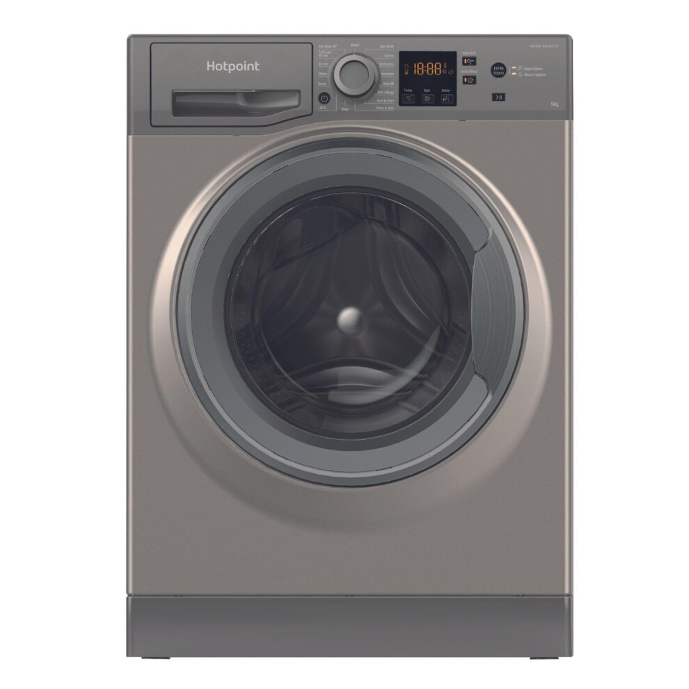 Hotpoint Antistain 9Kg 1400Rpm Washing Machine - Graphite