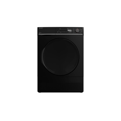 Sharp Sharp, KD-NCB8S7PB9, Freestanding, Tumble Dryer, 15 programs, Sensor