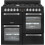 Leisure Leisure CK100G232K 100cm Cookmaster Gas Range Cooker Black 1