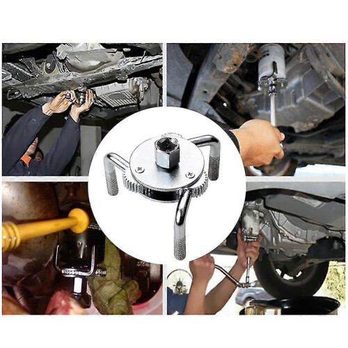 Universal Three-claw 2 Ways Adjustable Heavy Duty Oil Filter Wrench Removal Tool 2
