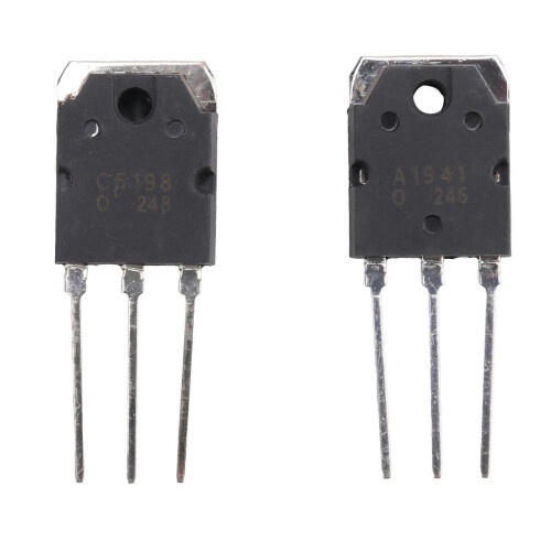 Pair A1941 + C5198 10A 200V Power Amplifier Silicon istor 2