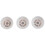 White Black 1 Volume&2 Tone Guitar Control Knobs for Strat Style Guitar 4