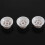 White Black 1 Volume&2 Tone Guitar Control Knobs for Strat Style Guitar 5