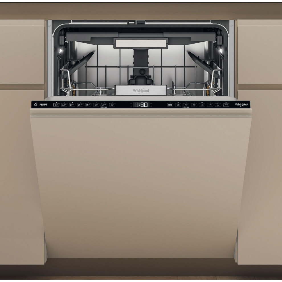 Whirlpool Fully Integrated Standard Dishwasher - With Black