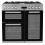 Beko Beko 90cm Dual Fuel Range Cooker - Stainless 1