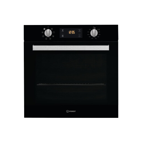 Indesit Indesit Aria Electric Fan Single Oven - Black