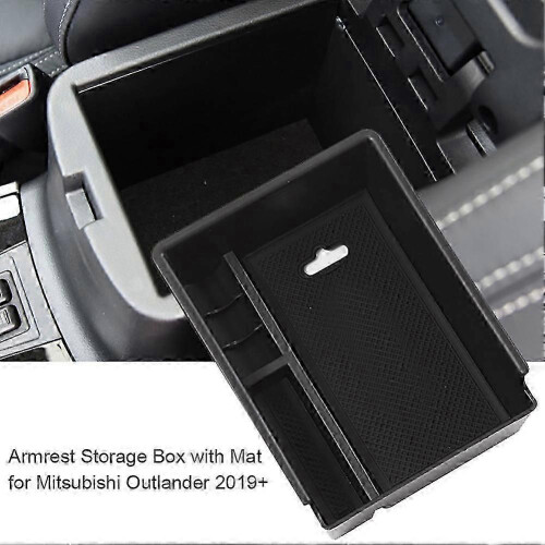 Car Central Console Armrest Storage Box Holder for Mitsubishi Outlander 2019+ 2