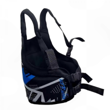 (Blue)Rib Protector Vest for Adult Karting, Adjustable and Breathable Multipurpose Gear Accessory