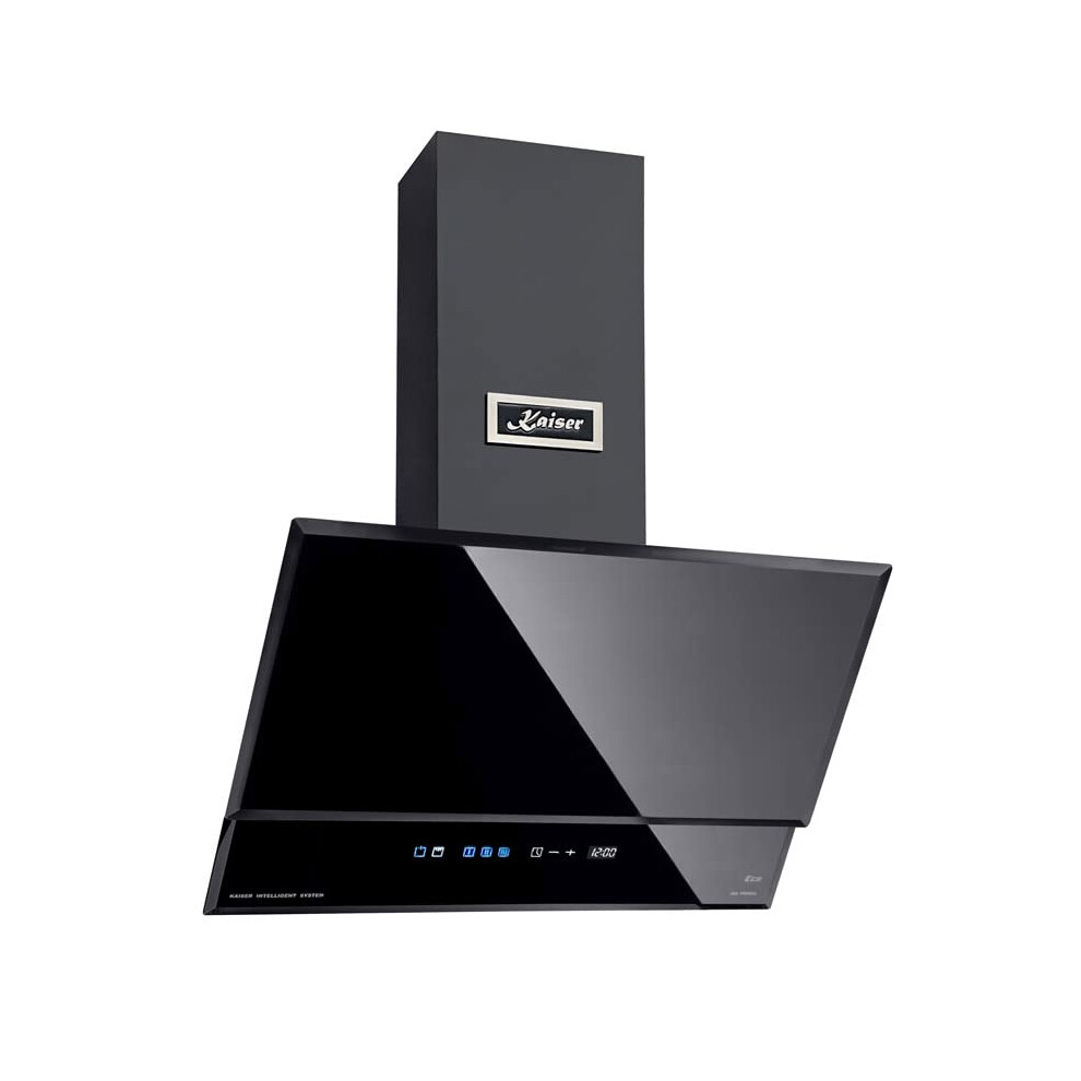 Kaiser At 6410 | Avantgarde Pro 60Cm Cooker Hood | Wall Mounted Chimney Hood | External Fume Extraction Or Internal Filtering (Black)