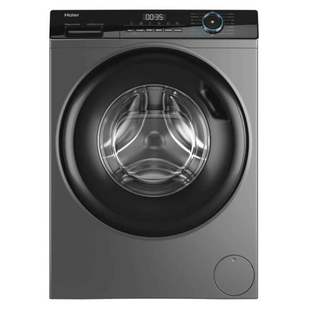 Haier Hw80-B14939s8 Freestanding Washing Machine, 8Kg Load, 1400Rpm,