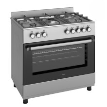Ferre F9S50E7-X3-IN 90cm Dual Fuel Range Cooker With Double Turbo Fan & 5 Burner