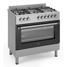 Ferre F9S60E7-IN 90cm Dual Fuel Range Cooker With Double Turbo Fan & 6 Burner(1