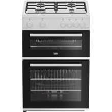Beko 60cm Gas Cooker - White - A/A+