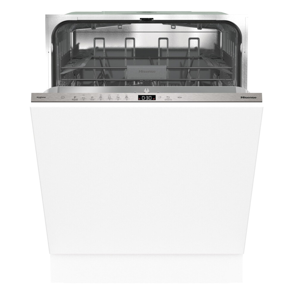 Hisense Hv642c60uk Fully Integrated Standard Dishwasher - Stainless