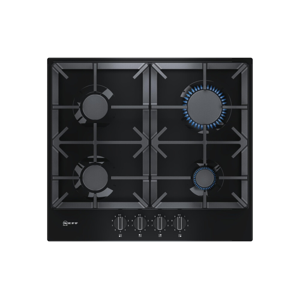 Neff T26ds49s0 Gas Hob - Built-In Black