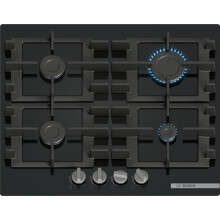 Bosch, Series 4, PNP6B6K40, 60cm Gas Hob with