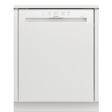 Indesit Push&Go I3B L626 UK Semi-Integrated Dishwasher, Full