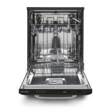 Montpellier Retro Freestanding Dishwasher - D-Rated, Black