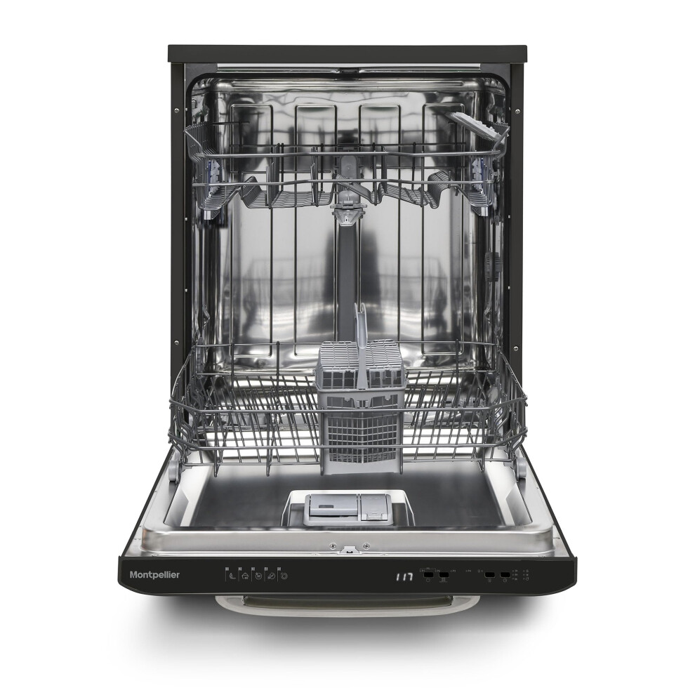 Montpellier Retro Freestanding Dishwasher - D-Rated, Black-image-OPC-PVWTBPX-NEW