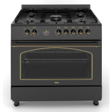 Ferre F9H50E7-BL-RETRO 90cm Dual Fuel Range Cooker With