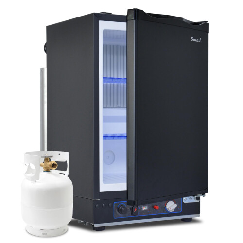 Smad 40L Camping Fridge, 3 Way Fridge Camping