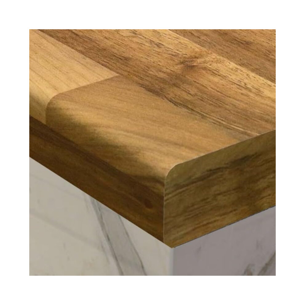 Porterhouse Walnut Kitchen Worktop, Laminated Surface, 1M X 8045756807505