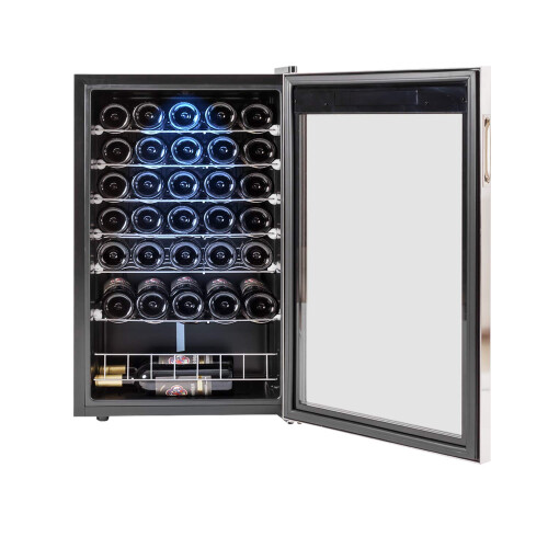 Smad 33 Bottle Wine Fridge, 48cm Wine Cooler