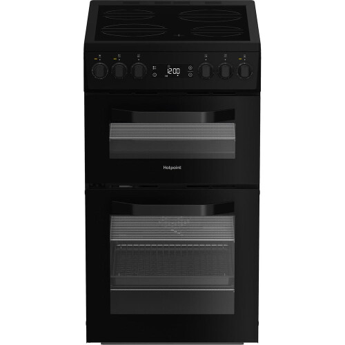 HDE5VDCB 50cm Ceramic Electric Cooker with Double Oven,