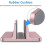 Vertical Laptop Stand,aluminum Adjustable - Pink 4