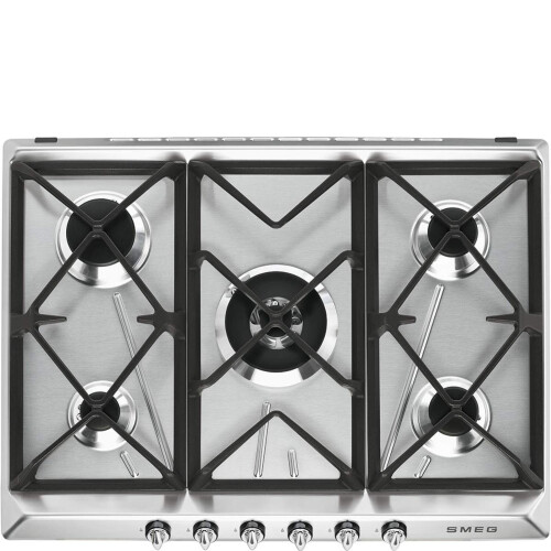 Smeg Gas hob with 5 Burners SR975XGH