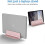 Vertical Laptop Stand,aluminum Adjustable - Pink 6
