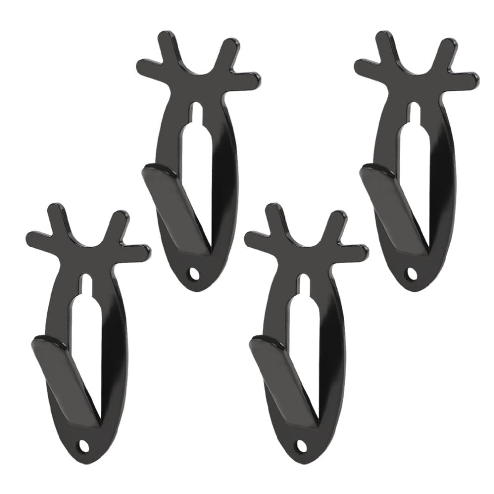 4-Pack European Skull Wall Hanger Hooks Â Steel, 20 Lb 9104899446640