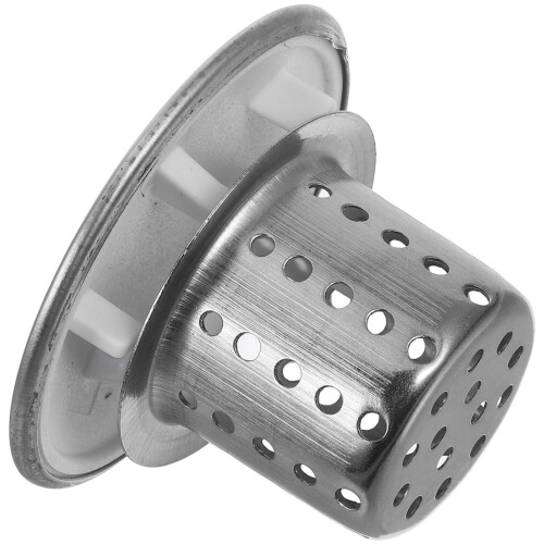 Waschbecken-Sieb, silber, 1-teilig