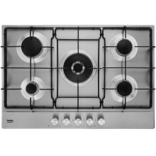 Beko HIAW75224SX 75cm Gas Hob - Stainless Steel