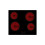 electriQ 60cm 4 Zone Touch Control Ceramic Hob 1