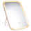 Dimmable LED Vanity Mirror, Pink, Foldable 1