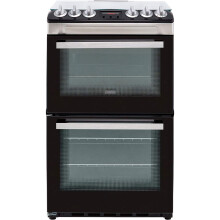 Zanussi Double Cavity and Gas Oven ZCG43250XA, 55x60