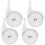 QUMONIN 4-Piece Universal Baby Walker Replacement Wheels 1