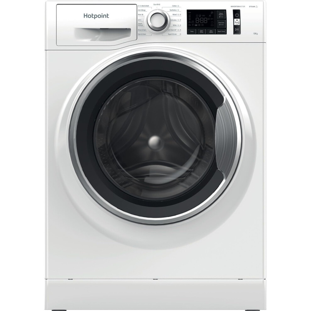 Hotpoint 10Kg 1400Rpm Freestanding Washing Machine - White