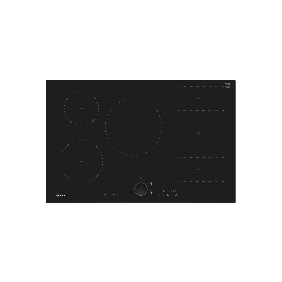 Neff T68fuv4l0 N 90, Built-In Induction Hob 80 Black