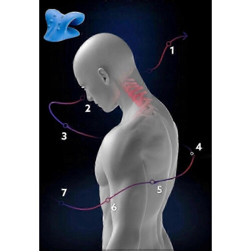 Pillow for Back Neck Pain Stretching Skypilly