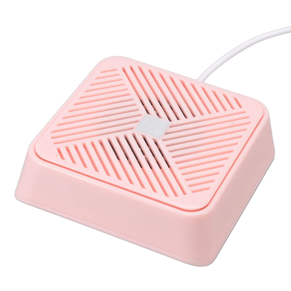 Pssopp Portable Mini Fruit Dishwasher, Abs Material, Pink, Sound Vibration Te